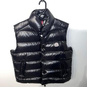 Moncler • Tibb puffer vest • Shiny black